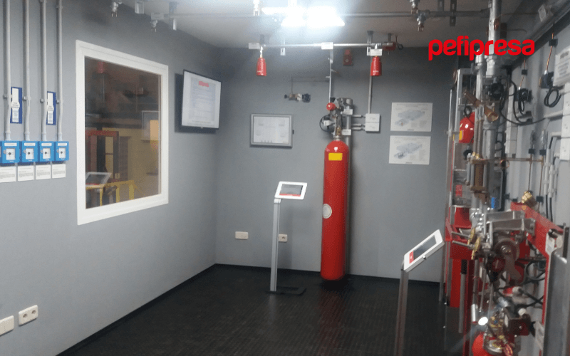 sala showroom de proteccion contra incendios madrid pci