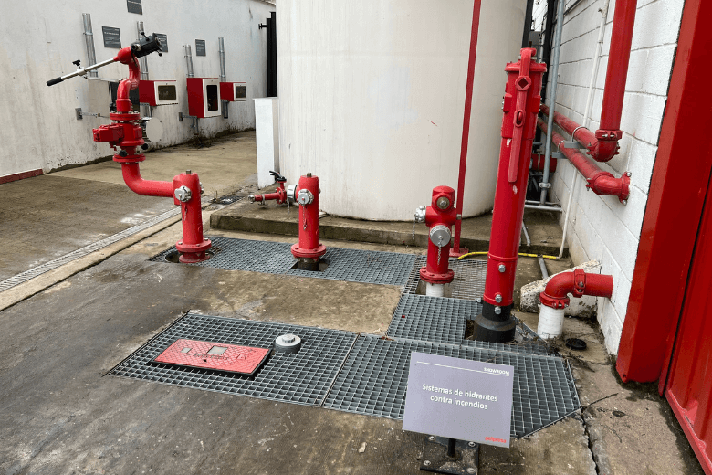 formacion pci madrid demostracion funcionamiento hidrantes