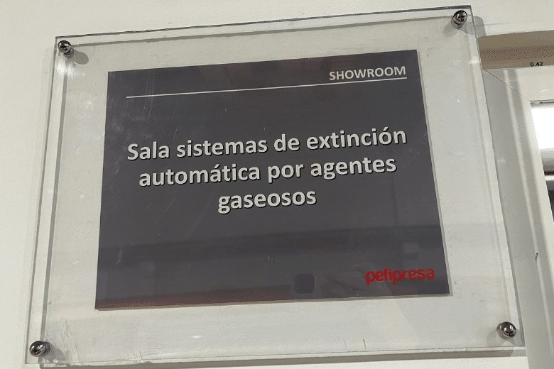 showroom sistemas de extincion automatica por agentes gaseosos