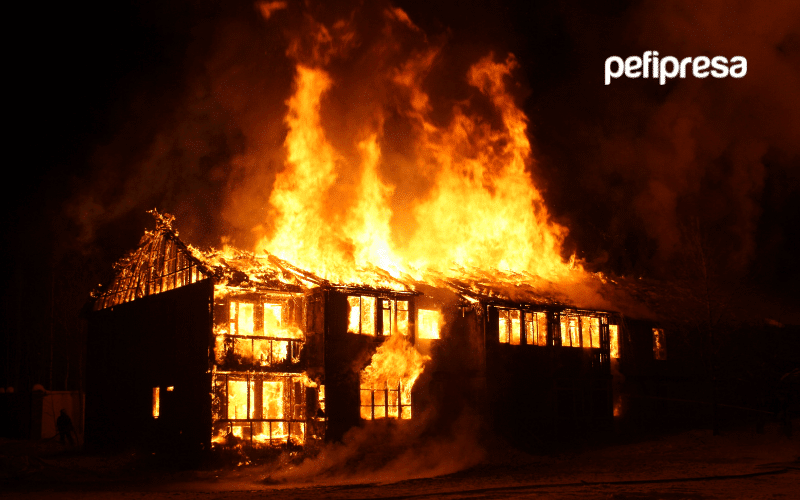 most common causes of fire in a building
