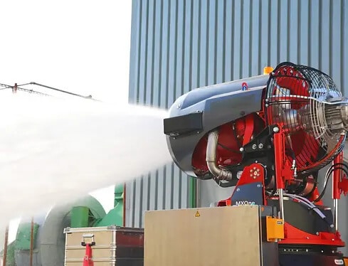 canon contra incendios agua nebulizada