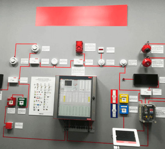 instalador sistemas de deteccion y alarma contra incendios