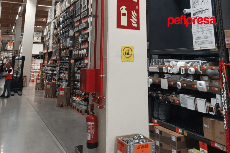 proteccion contra incendios en nave comercial pci